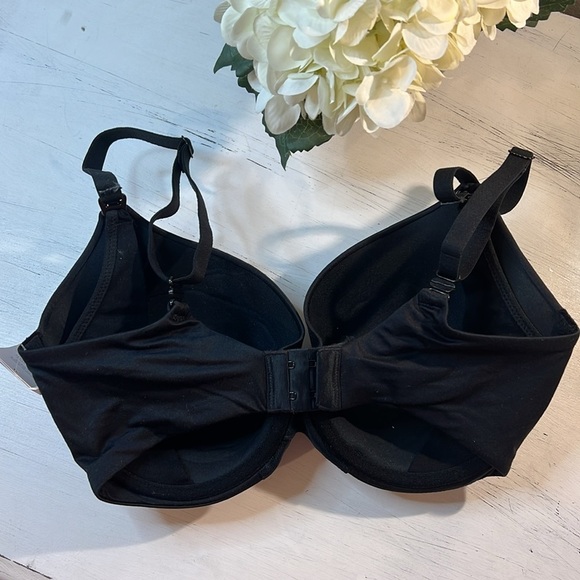 Auden Nursing Bra, Full Coverage, Lightly Lined, Color Black, Size 32DDD - Picture 4 of 9